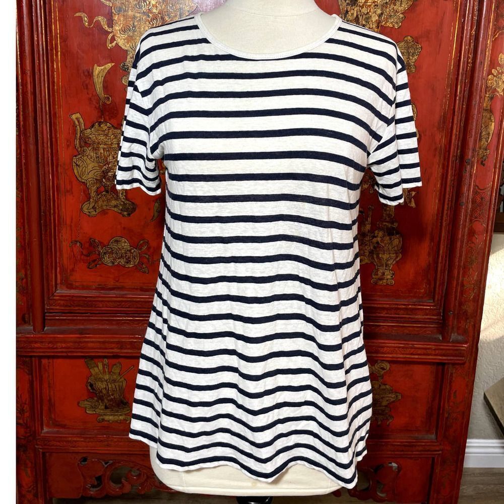Alexander Wang Black White Striped Top - XS